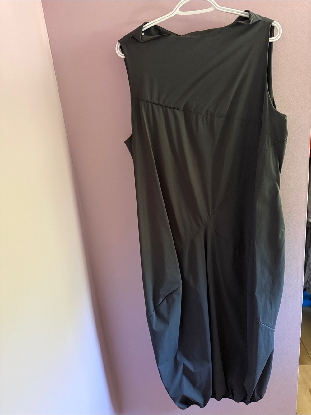 Sleeveless Charcoal Grey Women’s Dress